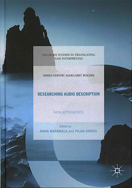 Livre Relié Researching Audio Description de Anna Orero, Pilar Matamala