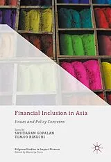 E-Book (pdf) Financial Inclusion in Asia von 