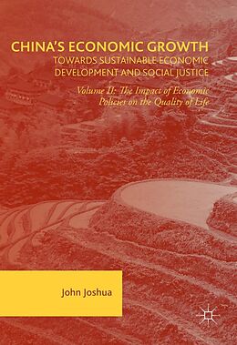 E-Book (pdf) China's Economic Growth: Towards Sustainable Economic Development and Social Justice von John Joshua