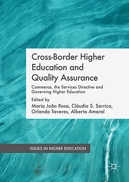 Fester Einband Cross-Border Higher Education and Quality Assurance von Maria Joao Amaral, Alberto Rosa