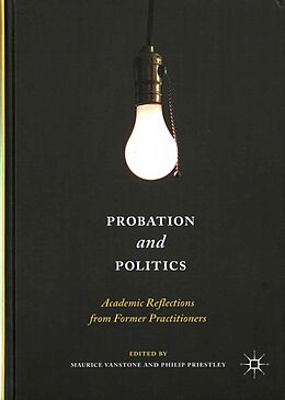 Livre Relié Probation and Politics de Philip Vanstone, Maurice Priestley