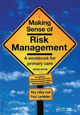 PDF Making Sense of Risk Management von Roy Lilley, Paul Lambden