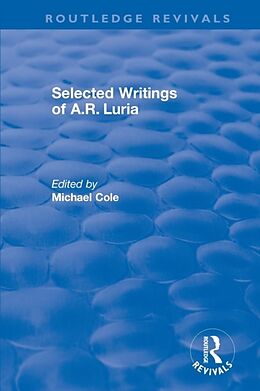 Kartonierter Einband SELECTED WRITINGS OF A.R. LURIA von Michael Cole