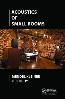 Kartonierter Einband ACOUSTICS OF SMALL ROOMS von Mendel Kleiner, Jiri Tichy