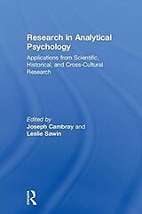 Livre Relié Research in Analytical Psychology de Joseph Sawin, Leslie Cambray