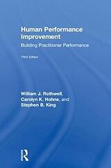 Livre Relié Human Performance Improvement de William J. Rothwell, Carolyn K. Hohne, Stephen B. King