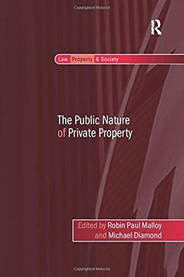 Couverture cartonnée The Public Nature of Private Property de Michael Diamond