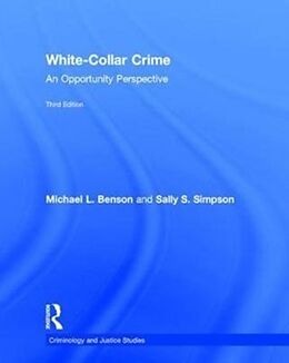 Livre Relié White-Collar Crime de Michael L. Benson, Sally S. Simpson