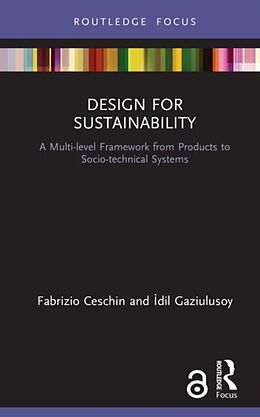 Livre Relié Design for Sustainability de Fabrizio Ceschin, &. Gaziulusoy