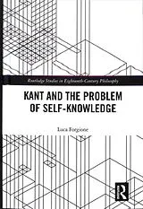 Fester Einband Kant and the Problem of Self-Knowledge von Luca Forgione