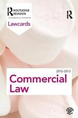 Fester Einband Commercial Lawcards 2012-2013 von Routledge