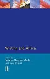 Fester Einband Writing and Africa von Msiska Mpalive-Hangson, Paul Hyland