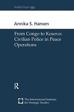 Livre Relié From Congo to Kosovo de Annika S Hansen