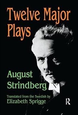 Fester Einband Twelve Major Plays von August Strindberg
