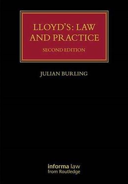 Livre Relié Lloyd's de Julian Burling