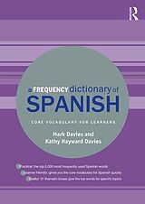 Couverture cartonnée A Frequency Dictionary of Spanish de Mark Davies, Kathy Hayward Davies