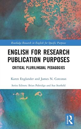 Fester Einband English for Research Publication Purposes von Karen Englander, James Corcoran
