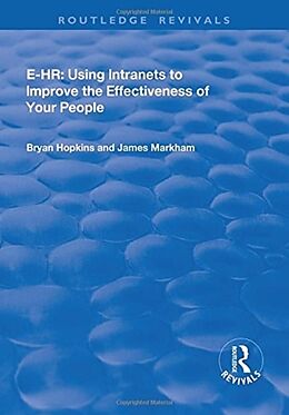 Fester Einband e-HR von Bryan Hopkins, James Markham