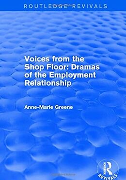Livre Relié Voices from the Shop Floor de Anne Marie Greene