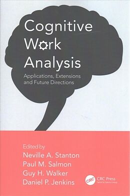 Couverture cartonnée Cognitive Work Analysis de Neville A. (University of Southhampton, E Stanton