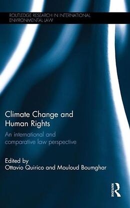 Livre Relié Climate Change and Human Rights de Ottavio Boumghar, Mouloud Quirico