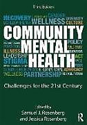 Couverture cartonnée Community Mental Health de Samuel J. (Ramapo College, New Jersey, Rosenberg