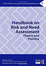 Livre Relié Handbook on Risk and Need Assessment de Faye Taxman