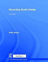 Livre Relié Recording Studio Design de Philip Newell