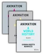 Couverture cartonnée Animation: A World History de Giannalberto Bendazzi