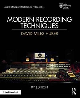 Kartonierter Einband Modern Recording Techniques von David Miles Huber, Robert Runstein
