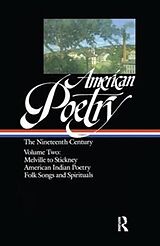 Couverture cartonnée American Poetry: The Nineteenth Century de Hollander John