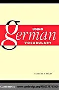 E-Book (pdf) Using German Vocabulary von Sarah M. B. Fagan