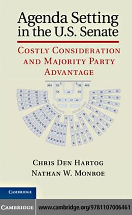 E-Book (pdf) Agenda Setting in the U.S. Senate von Chris Den Hartog