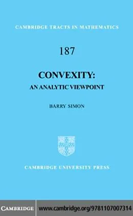 E-Book (pdf) Convexity von Barry Simon