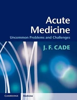 PDF Acute Medicine von J. F. Cade
