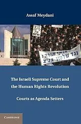 E-Book (epub) Israeli Supreme Court and the Human Rights Revolution von Assaf Meydani