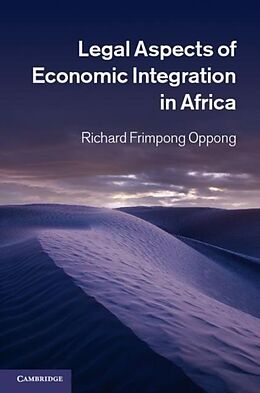 eBook (pdf) Legal Aspects of Economic Integration in Africa de Richard Frimpong Oppong