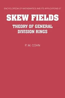 E-Book (pdf) Skew Fields von P. M. Cohn