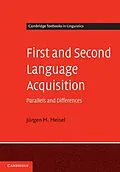 E-Book (epub) First and Second Language Acquisition von Jurgen M. Meisel