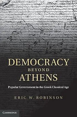 E-Book (epub) Democracy beyond Athens von Eric W. Robinson