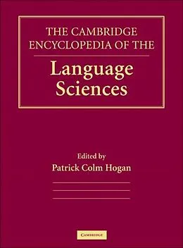 E-Book (pdf) Cambridge Encyclopedia of the Language Sciences von Hogan