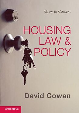 E-Book (epub) Housing Law and Policy von David Cowan