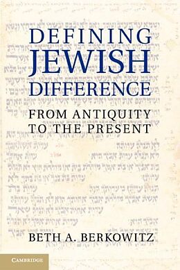 eBook (pdf) Defining Jewish Difference de Beth A. Berkowitz