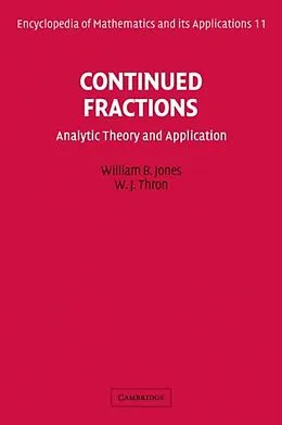 E-Book (pdf) Continued Fractions von William B. Jones
