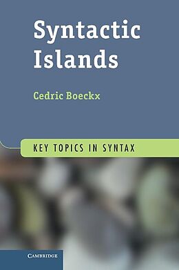 eBook (epub) Syntactic Islands de Cedric Boeckx