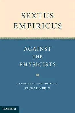 E-Book (pdf) Sextus Empiricus von Richard Bett