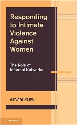E-Book (epub) Responding to Intimate Violence against Women von Renate Klein