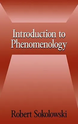 E-Book (pdf) Introduction to Phenomenology von Robert Sokolowski