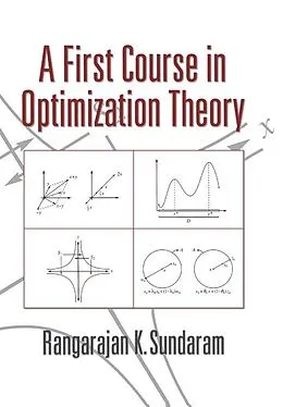 ePUB First Course in Optimization Theory von Rangarajan K. Sundaram