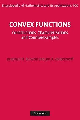 E-Book (epub) Convex Functions von Jonathan M. Borwein